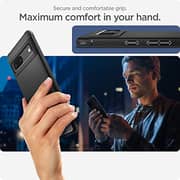 Spigen Rugged Armor designed for Google Pixel 7 case cover - Matte Black