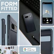 Spigen Thin Fit designed for Google Pixel 7 case cover - Metal Slate