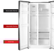 Nobel Side By Side Refrigerator 730 Litres NR620WD