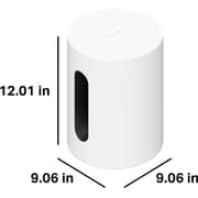 Sonos Sub 4 Mini Wireless Subwoofer - SUBM1UK1
