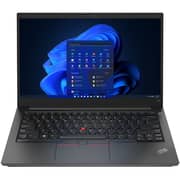 Lenovo ThinkPad E14 (2022) Laptop - 12th Gen / Intel Core i5-1235U / 14inch FHD / 512GB SSD / 8GB RAM / Shared Intel Iris Xe Graphics / Windows 11 Pro / English & Arabic Keyboard / Black / Middle East Version - [21E3003JGR]