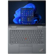 Lenovo X1 Yoga 2-in-1 Laptop - 12th Gen Core i7 1.7GHz 16GB 512GB Shared Win11Home 14inch FHD Grey English/Arabic Keyboard 21CD002LGR