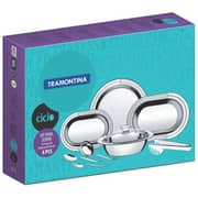 Tramontina Ciclo Stainless Steel 8pc Serving Set