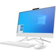 HP (2020) All-in-One Desktop - 10th Gen / Intel Core i5-10400T / 23.8inch FHD / 256GB SSD / 8GB RAM / Windows 11 Home / White - [24-df0026na]