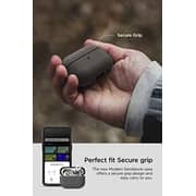 VRS Design Modern for Airpods Pro 2nd Generation case (2022) Airpods Pro 2 case cover with Leather Strap - Sandstone