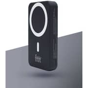 FITIT 10000 mAh Magnetic Wireless Power Bank, Portable Charger, 20W Fast Charging with USB-C Compatibility.