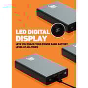 Fitit 100W 20000 mAh Fast Charging Power Bank for Laptop and Mobiles Black - FPB 100 20