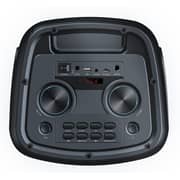 JVC Portable Bluetooth Party speaker with wireless mic and remote control XS-N4112PB Black