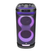 JVC Portable Bluetooth Party speaker with wireless mic and remote control XS-N5222PB Black