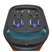 JVC Portable Bluetooth Party speaker with wireless mic and remote control XS-N5222PB Black
