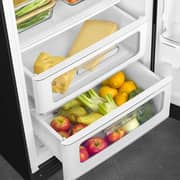 Smeg Single Door Refrigerator 281 Litres Black FAB28RBL5GA