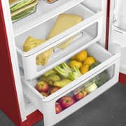 Smeg Single Door Refrigerator 281 Litres Red FAB28RRD5GA