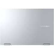 ASUS VivoBook Flip 14 (2020) Laptop - 11th Gen / Intel Core i5-1135G7 / 14inch FHD / 8GB RAM / 512GB SSD / Shared Intel Iris Xe Graphics / Windows 11 Home / English & Arabic Keyboard / Silver / Middle East Version - [TP470EA-EC450W]