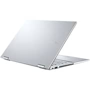ASUS VivoBook Flip 14 (2020) Laptop - 11th Gen / Intel Core i5-1135G7 / 14inch FHD / 8GB RAM / 512GB SSD / Shared Intel Iris Xe Graphics / Windows 11 Home / English & Arabic Keyboard / Silver / Middle East Version - [TP470EA-EC450W]
