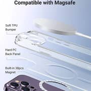 Maxgaurd Efficiente Series Magnetic Case Clear iPhone 14 Pro
