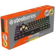 Steelseries Apex 9 Mini US RGB Wired Gaming Keyboard Black