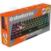 Steelseries Apex Pro Mini Wireless Gaming Keyboard Black
