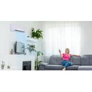 Milton 1.5 Ton Split Air Conditioner Rotary, Compressor, 18000, BTU, Series, R410, T3, Cooling, White - MSAC-18