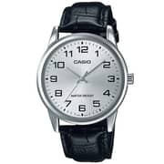 CASIO Men's Analog Silver Dial Watch - MTP-V001L-7B