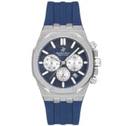 BEVERLY HILLS POLO CLUB Men's Multi Function Dark Blue Sunray Dial Watch - BP3261X.399