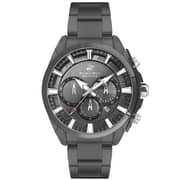 BEVERLY HILLS POLO CLUB Men's Multi Function Rado Grey Vertical Pattern Dial Watch - BP3266X.060