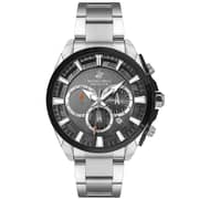 BEVERLY HILLS POLO CLUB Men's Multi Function Black Vertical Pattern Dial Watch - BP3266X.350