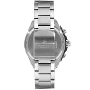 BEVERLY HILLS POLO CLUB Men's Multi Function Black Vertical Pattern Dial Watch - BP3266X.350