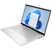 HP x360 (2022) Laptop - 12th Gen / Intel Core i5-1235U / 14inch FHD / 512GB SSD / 8GB RAM / Shared Intel Iris X Graphics / Windows 11 Home / English & Arabic Keyboard / Natural Silver / Middle East Version - [14-EK0007NE]