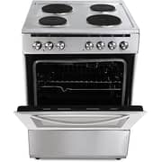 Hoover 4 Hot Plate Electric Cooker With Multi-function Oven 60cm - FEC6601S
