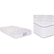 Galaxy Design Spring Star Medium Firm Mattress Fit For All Sleepers White Color Queen Size L x W x H 200 x 160 x 20 cm Model - GDF-200160 - 5 Year Full Warranty.