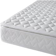 Galaxy Design Spencer Pillow Top Hybrid Latex Spring Mattress White Color King Size L x W x H 200 x 200 x 26 cm Model - GDF-200200 - 5 Year Full Warranty.