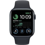 Apple MNTG3LL/A Watch SE Midnight With SportBand Midnight
