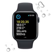 Apple MNTG3LL/A Watch SE Midnight With SportBand Midnight