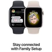 Apple MNTG3LL/A Watch SE Midnight With SportBand Midnight