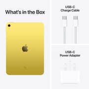 iPad 10th Generation 10.9-inch (2022) - WiFi 64GB Yellow Middle East Version with FaceTime