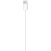 كابل شحن منسوج USB Type-C آبل بطول 1 متر لون أبيض