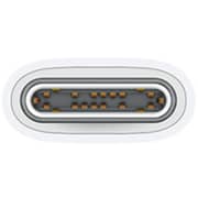 كابل شحن منسوج USB Type-C آبل بطول 1 متر لون أبيض