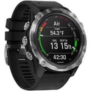 Garmin 010-02132-10 Descent Mk2 Smart Watch Stainless Steel/Black