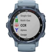 Garmin 010-02403-07 Descent Mk2S Smart Watch Mineral Blue/Sea Foam