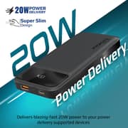 Promate Power Bank 10000mAh Black Torq-10
