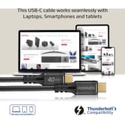 Promate USB-C To USB-C Cable 1m Black