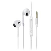 Promate PHONIC Stereo Wired Earphones White