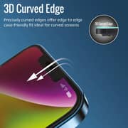 Promate Crystal Screen Protector Clear For iPhone 14 Plus