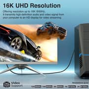 Promate HDMI Cable 2m Black/Grey