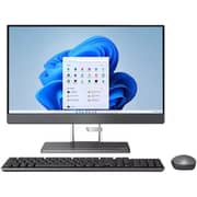 Lenovo IdeaCentre AIO 5 24IAH7 (2022) Desktop - 12th Gen / Intel Core i7-12700H / 23.8inch FHD / 512GB SSD / 16GB RAM / 4GB Intel Arc A370M Graphics / Windows 11 Home / English & Arabic Keyboard / Grey / Middle East Version