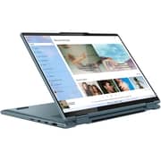Lenovo Yoga 7 (2022) 2-in-1 Laptop - 12th Gen / Intel Core i7-1260P / 14inch 2.8K / 1TB SSD / 16GB RAM / Shared Intel Iris Xe Graphics / Windows 11 Home / English & Arabic Keyboard / Stone Blue / Middle East Version - [82QE0053AX]