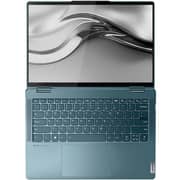 Lenovo Yoga 7 (2022) 2-in-1 Laptop - 12th Gen / Intel Core i7-1260P / 14inch 2.8K / 1TB SSD / 16GB RAM / Shared Intel Iris Xe Graphics / Windows 11 Home / English & Arabic Keyboard / Stone Blue / Middle East Version - [82QE0053AX]