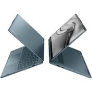 Lenovo Yoga 7 (2022) 2-in-1 Laptop - 12th Gen / Intel Core i7-1260P / 14inch 2.8K / 1TB SSD / 16GB RAM / Shared Intel Iris Xe Graphics / Windows 11 Home / English & Arabic Keyboard / Stone Blue / Middle East Version - [82QE0053AX]