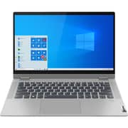 Lenovo Ideapad Flex 5 (2021) 2-in-1 Laptop - AMD Ryzen 5-5500U / 14inch FHD / 512GB SSD / 8GB RAM / Shared AMD Radeon Graphics / Windows 11 Home / English & Arabic Keyboard / Grey / Middle East Version - [82HU008BAX]