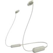 Sony WI-C100 Wireless In-Ear Headphones - Beige